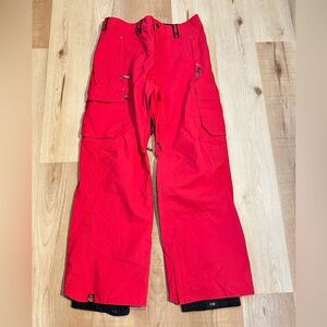 Bonfire Snowboard Women's Ski Pants Dry level 2 Classic Fite Red Size L